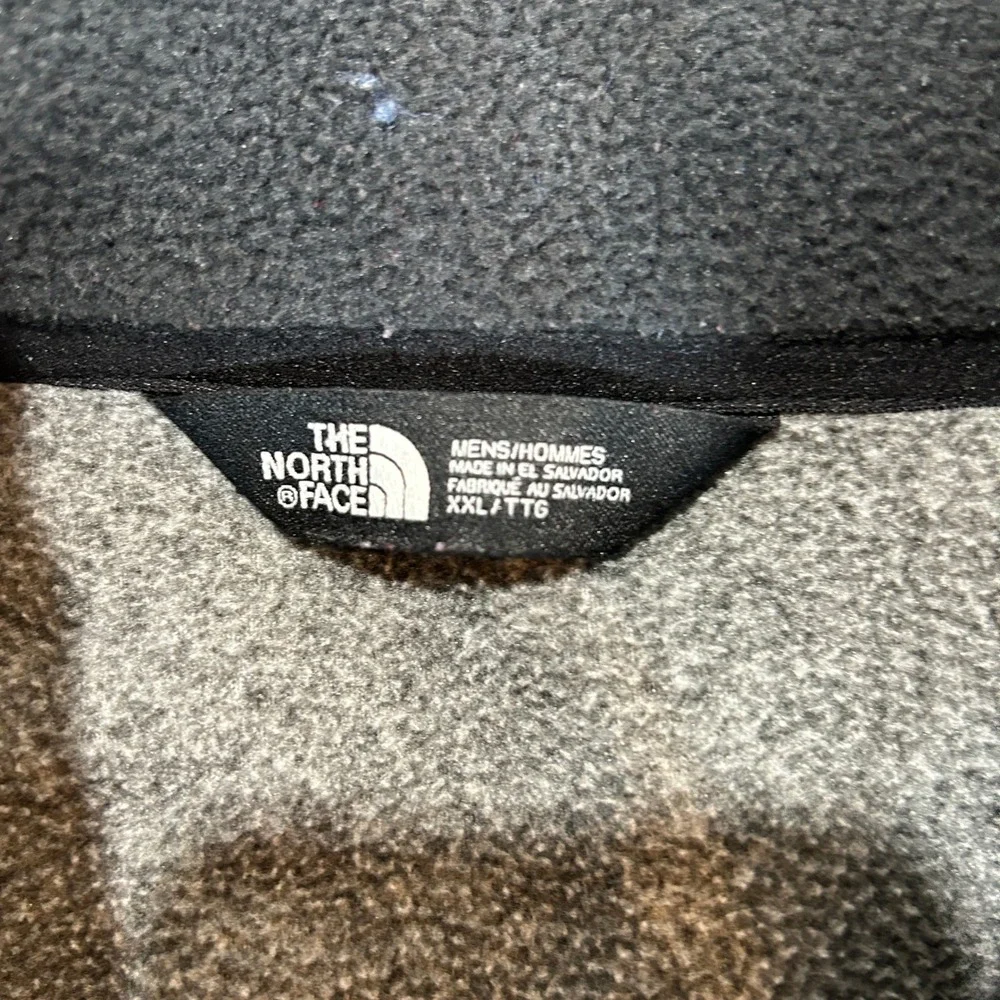 The North Face Mens XXL Heather Grey 1/4 Zip Fleece Pullover NF0A5EJMKS7 F20